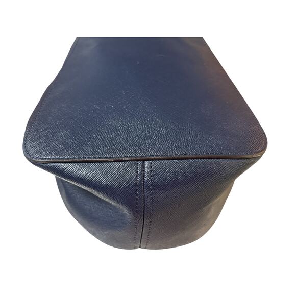 Michael Michael Kors Jet Set Travel Tote - Navy Blue/White - Picture 8 of 9